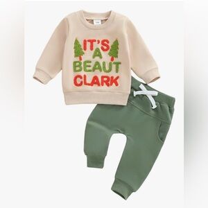 Baby Christmas Vacation Outfit Set, 18-24m
